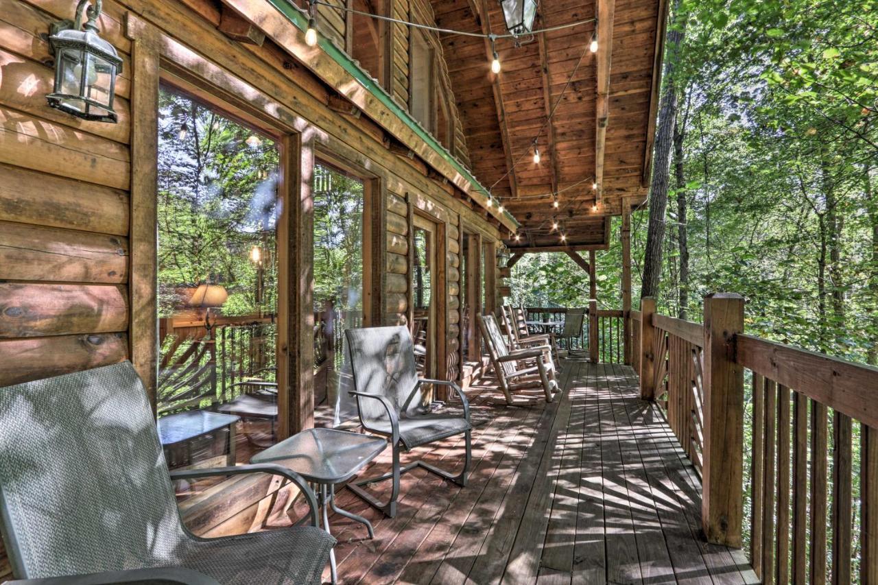 Cabin With Hot Tub And Deck, 3 Mi To Pigeon Forge Sevierville Eksteriør bilde